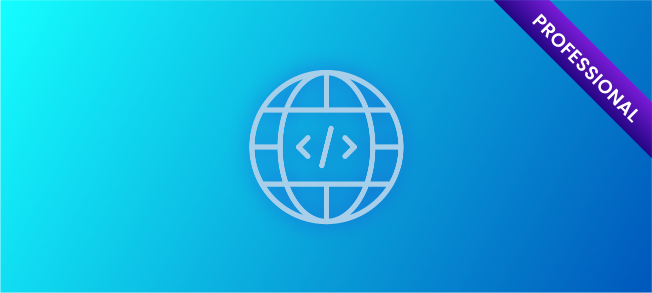 Full stack development course card